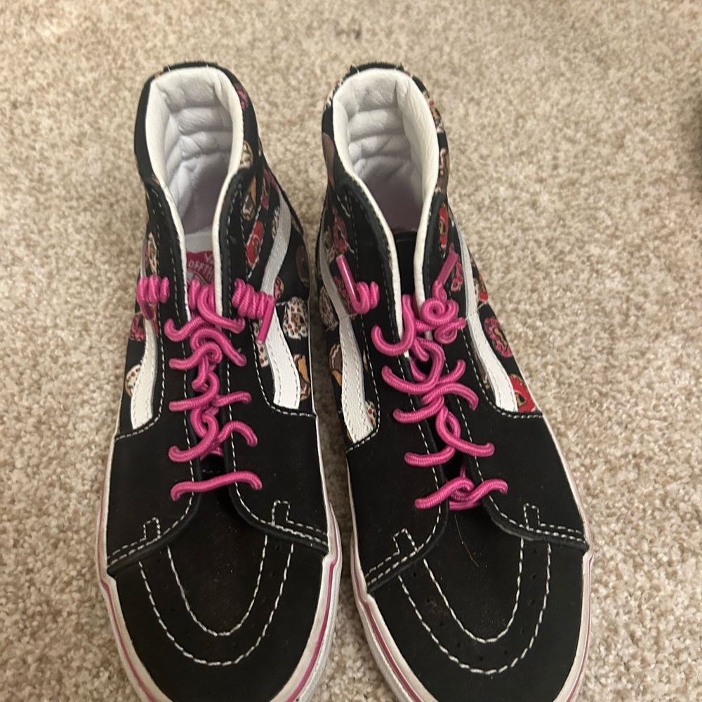 Cute Vans High-tops - Girls Size 1